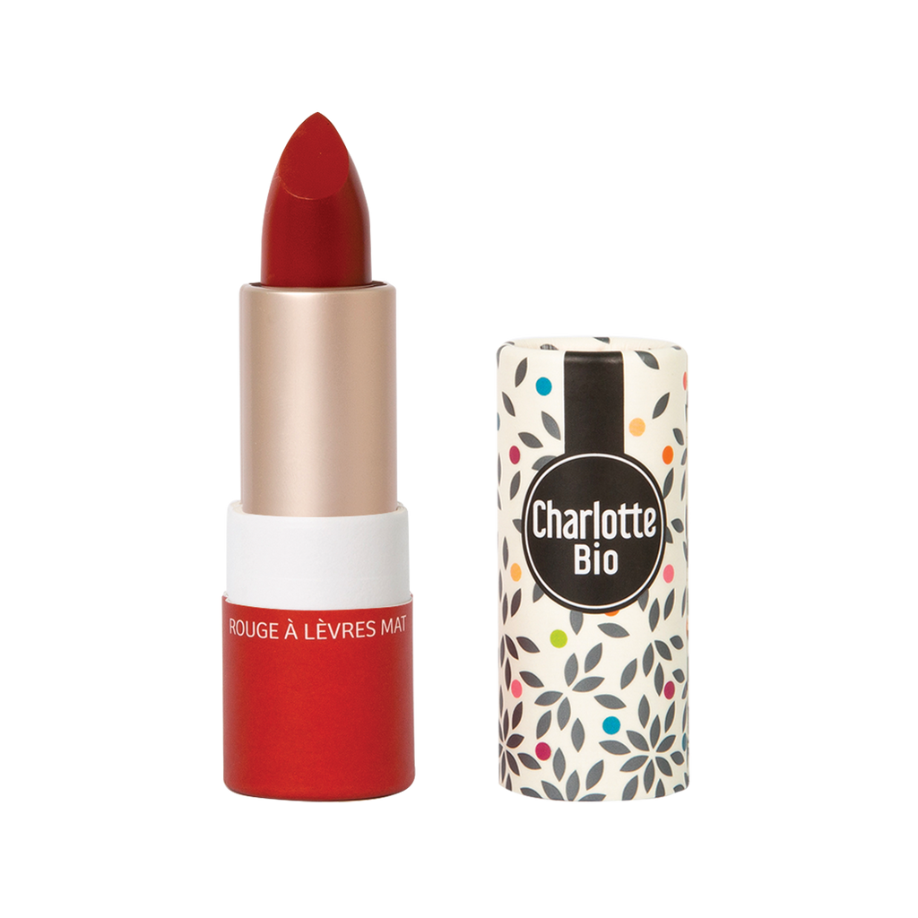 Rouge à lèvres mat bio