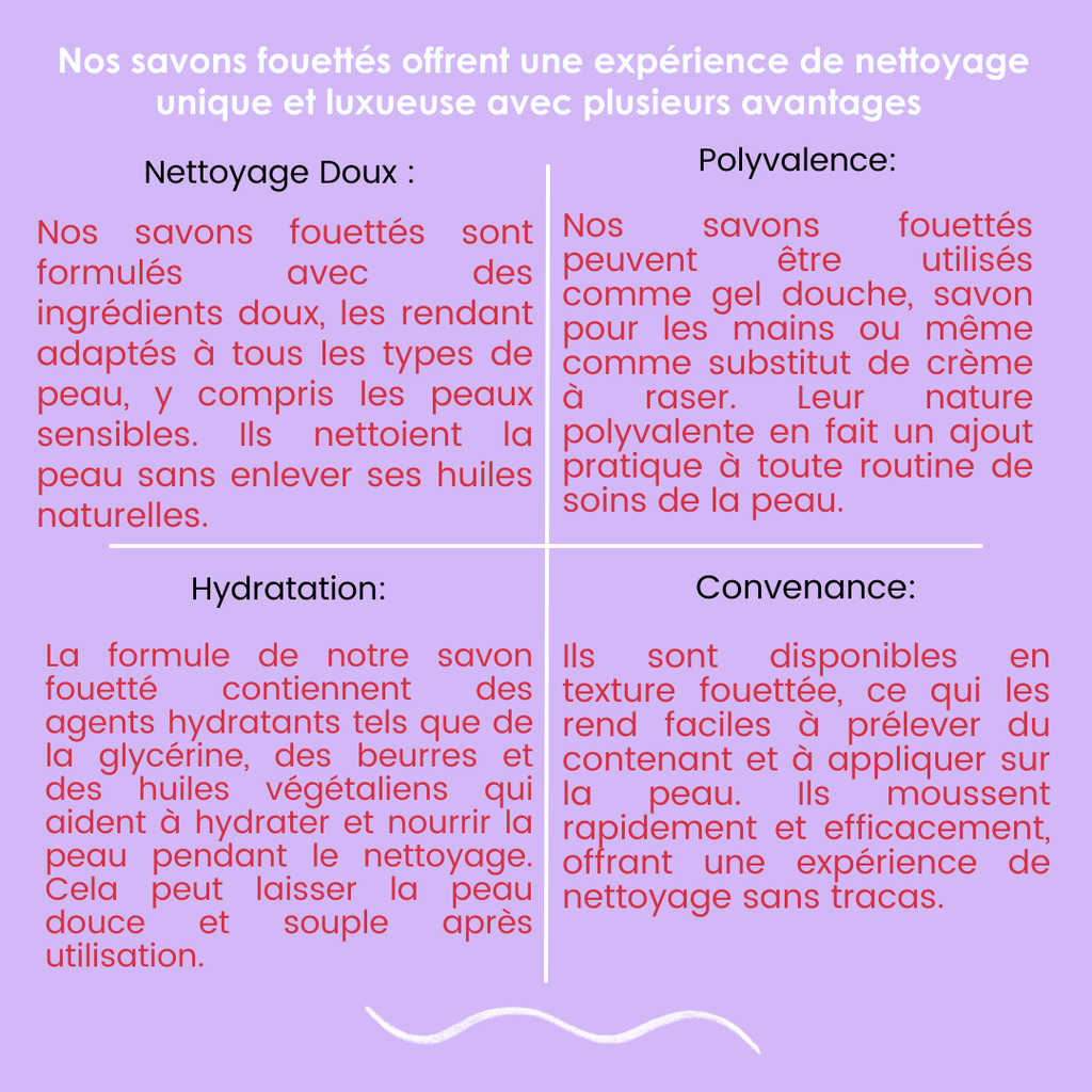 Savon fouetté Love Spell – 50 ml